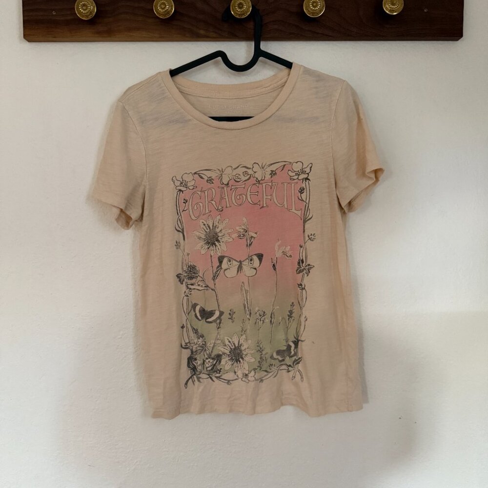 Lucky Brand Grateful T Shirt